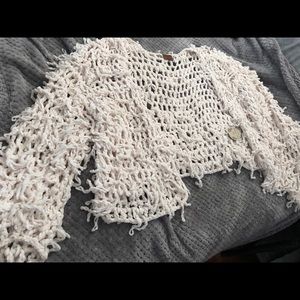 POL Chenille Cardigan